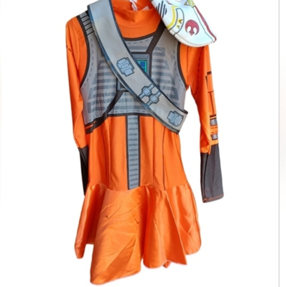 STAR WARS X-Wing Fighter Girl Halloween Costume NWT - Picture 3 of 10